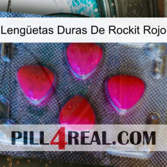 Lengüetas Duras De Rockit Rojo 13